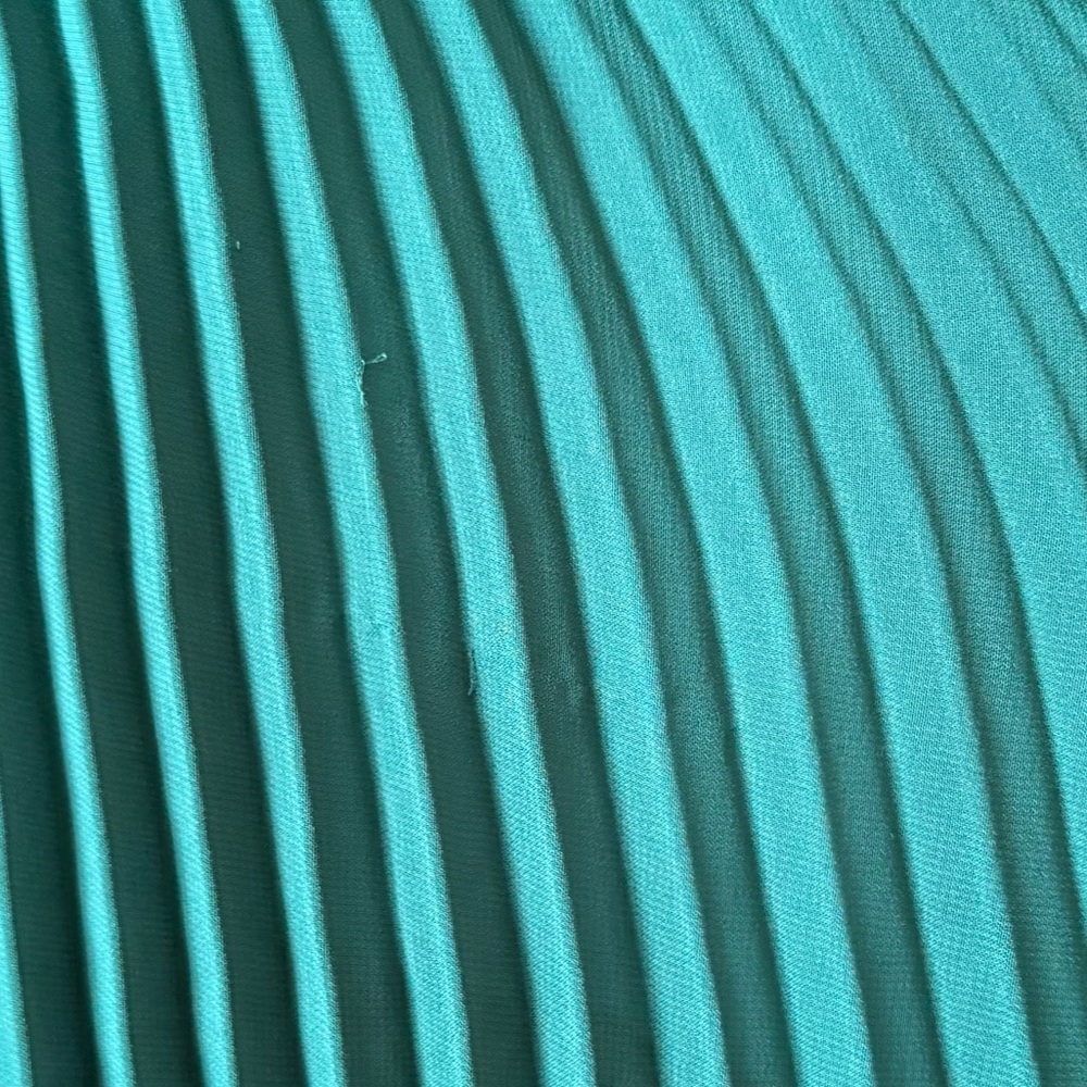 KissProm khalani emerald green ruffle multi layer long prom dress - Picture 12 of 14